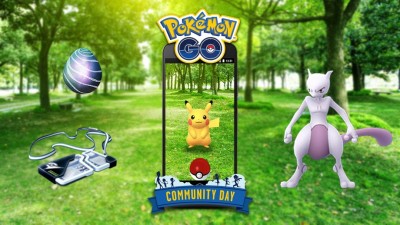 งาน  Pokémon GO’s Community Day #1 ควรไปเพื่อลุ้นบัตรมิวทู