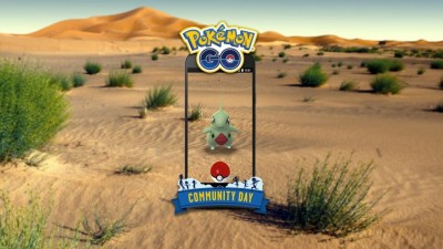 Pokémon Go! Community Day ครั้งที่6 วันที่ 16 มิถุนายน 2018 Larvitar ก๊อตน้อยมา