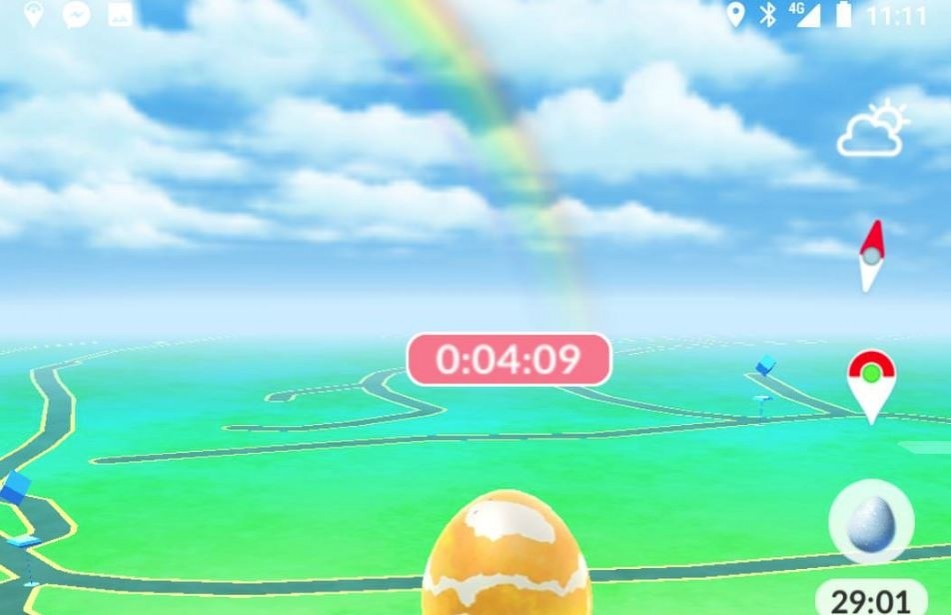 l rainbow pokemon go