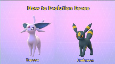 วิวัฒนาการ พัฒนาร่าง อีวุย (Eevee) เป็น Espeon กับ Umbreon ... Image 1