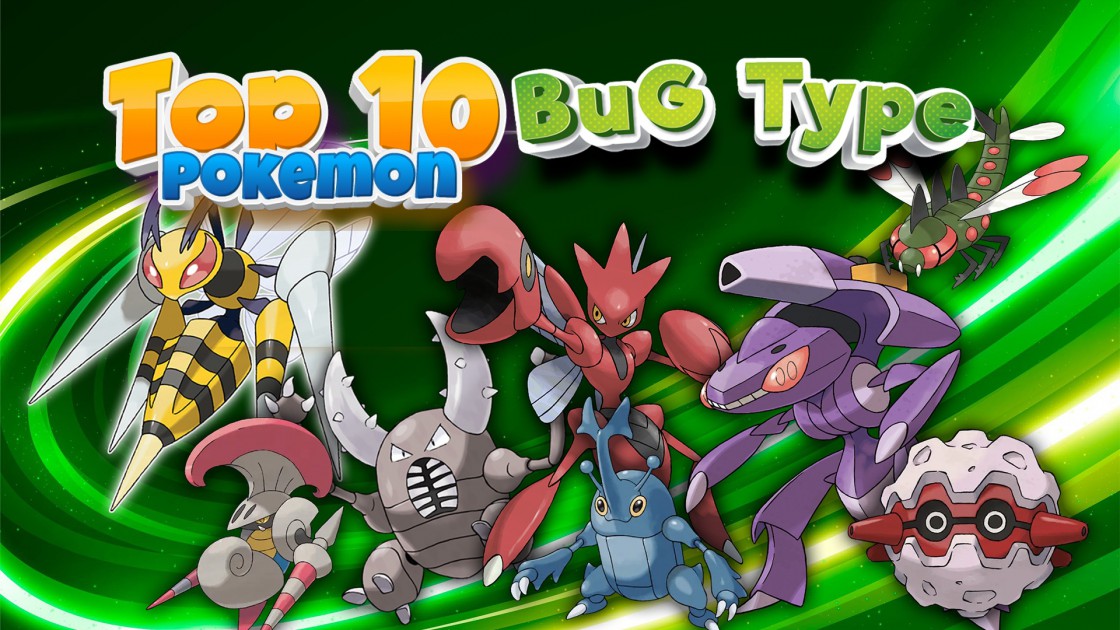 l top10 pokemon bug type