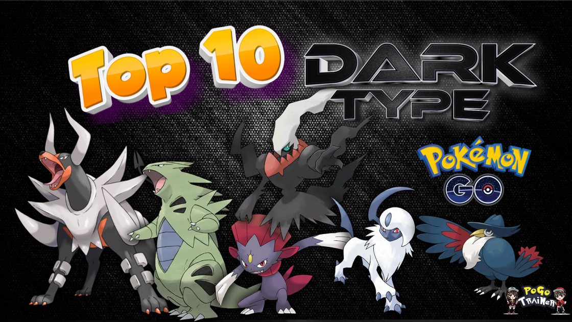 l top 10 dark type pokemon in pokemon go